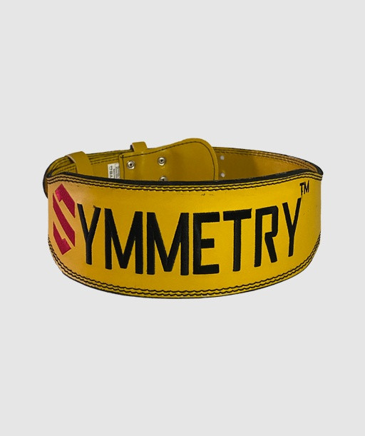 LEATHER BELT YELLOW